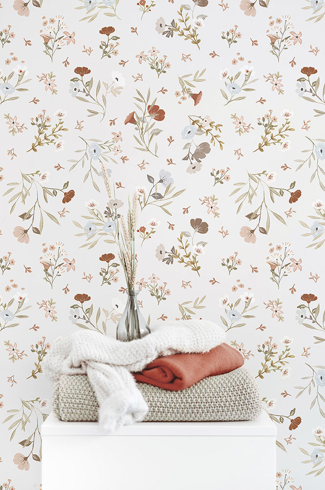 Papier peint fleurs - Floral Poetry