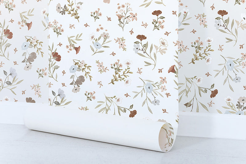 Papier peint fleurs - Floral Poetry