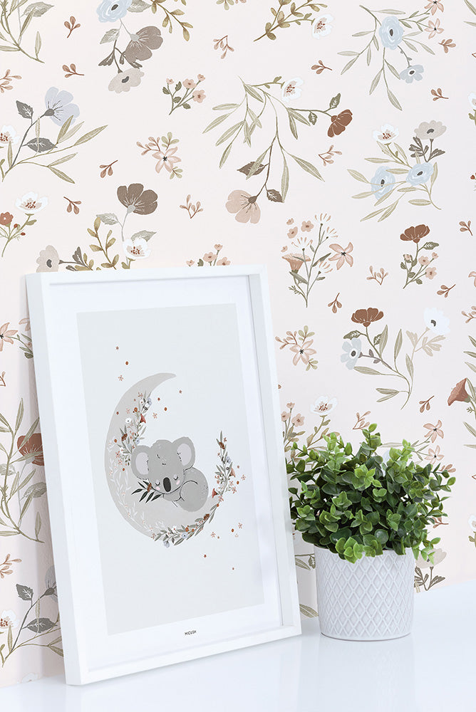 Papier peint fleurs - Floral Poetry