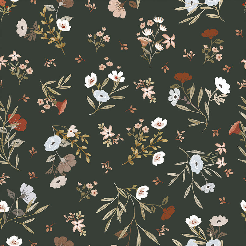 Papier peint fleurs - Floral Poetry