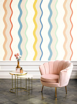 Papier peint panoramique Rayures Marylin