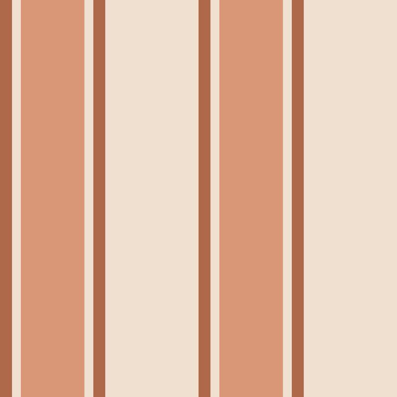 Papier peint rayures Ambre Ocre