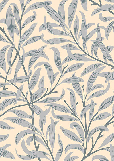 Echantillon papier peint végétal Feuillages