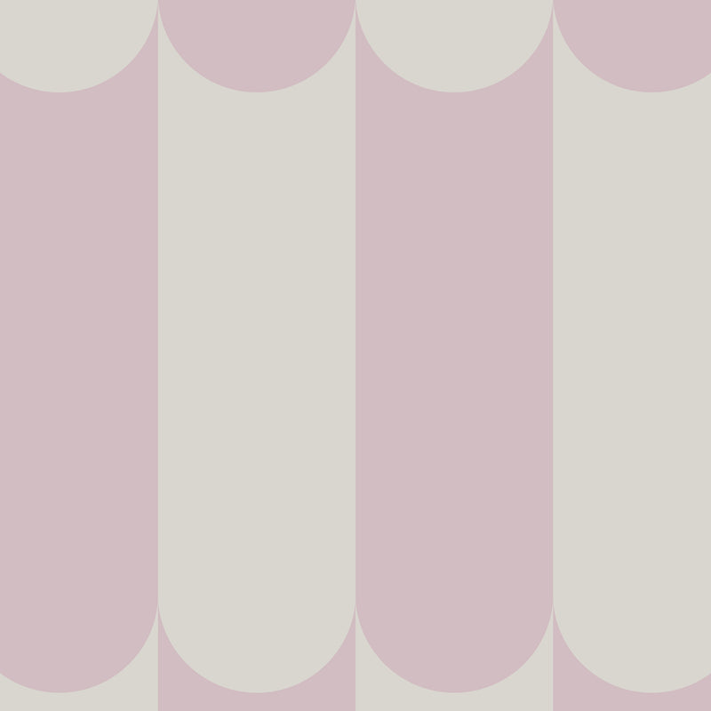 Papier peint Arches Minimalistes Rose