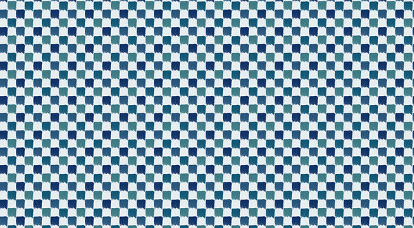 Papier peint panoramique Damier Pinceau Canard