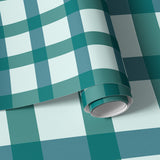 Papier peint panoramique Vichy Souple Canard