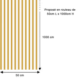 Papier peint rayures Francesca