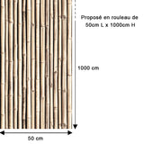 Papier peint Bambou clair Deboo