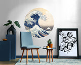 Papier Peint Adhésif Cercle - La Grande Vague