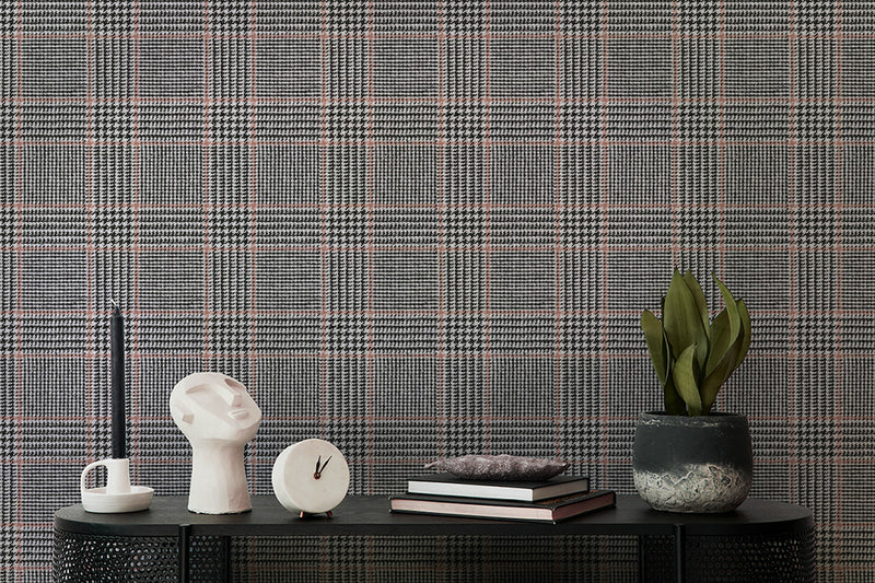 Papier peint tartan – Prince de Galles