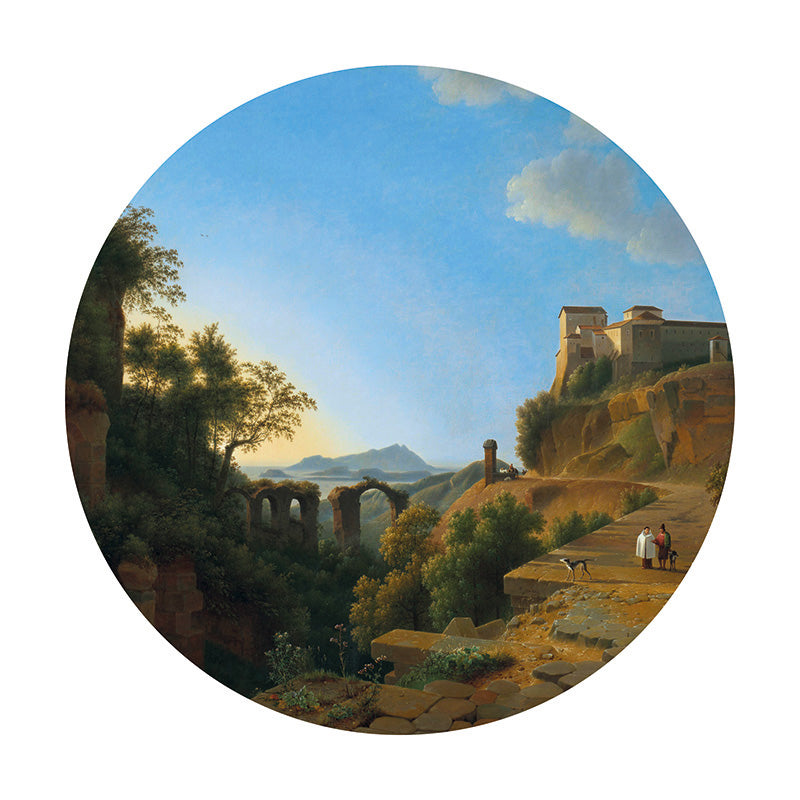 Papier Peint Adhésif Cercle - Naples