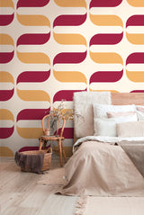 Papier peint panoramique motif vintage Nastro