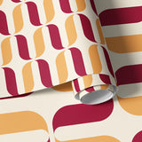 Papier peint panoramique motif vintage Nastro