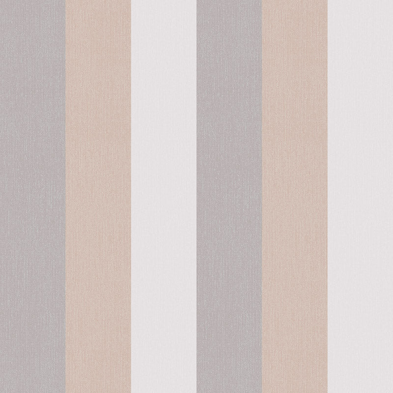 Papier peint chic – Rayure large texturée Joséphine