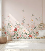 PAPIER PEINT DECOR (2MX248CM) - ALYSSE GARDEN / PINK