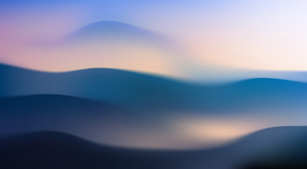 Papier peint panoramique dégradé vagues Dimma
