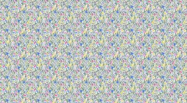 Papier peint panoramique motif Aquarelle de Fleurs