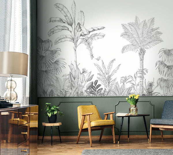 Papier peint Jungle - Panoramique en rouleau JUNGALA
