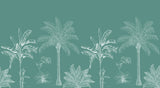 Papier peint jungle tropicale Chalky