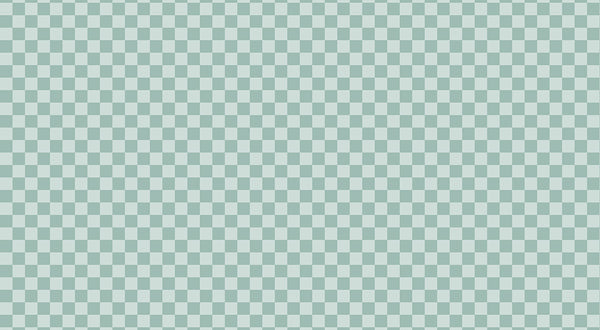 Papier peint panoramique Damier Classique Céladon