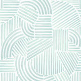 Papier peint graphique – Hachures Pastel