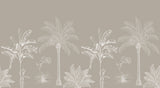 Papier peint jungle tropicale Chalky