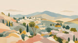 Papier peint Impression Toscane