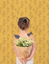 Papier Peint Fleurs de Camomille