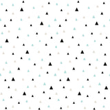 Papier Peint Petits Triangles