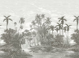 Papier peint panoramique gravure ancienne - MAHAWELI