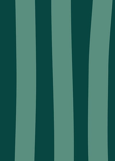 Echantillon papier peint panoramique Rayures Souples Vert