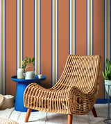 Papier peint panoramique Rayures Roxane