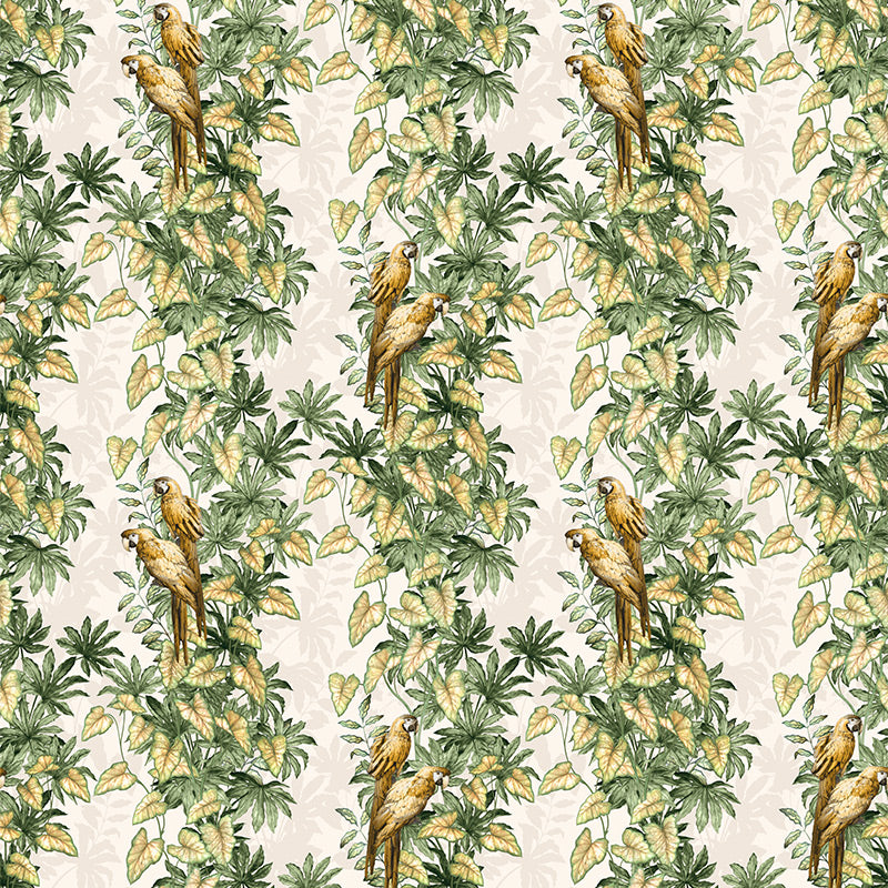 Papier peint perroquet - Jungle Parrots
