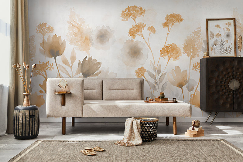 Papier peint fleuri - Grand Floral