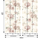 Papier peint fleur Sweetness