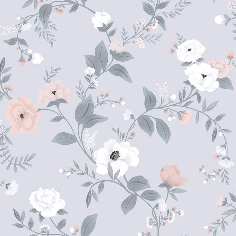 Papier peint fleuri – Symphonie Des Roses