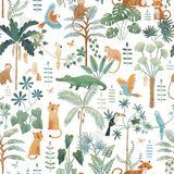 PAPIER PEINT ENFANT - ESCAPADE SAUVAGE