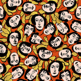 Papier peint Visage Abstrait