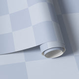 Papier peint panoramique Damier Classique Lavande