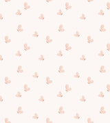 PAPIER PEINT ENFANT - BUTTERFLIES / PINK