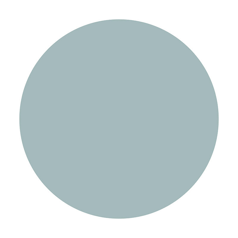 Papier Peint Adhésif Cercle - Bleu Pastel