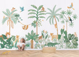 PAPIER PEINT DECOR - AVENTURE DANS LA JUNGLE
