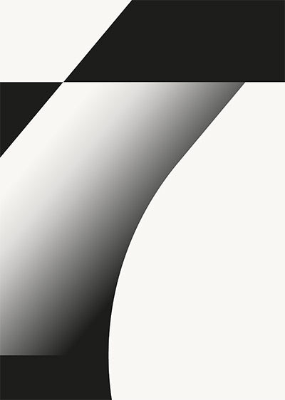 Echantillon papier peint panoramique géométrique abstrait Gyozo