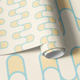 Papier peint panoramique motif art déco Petra