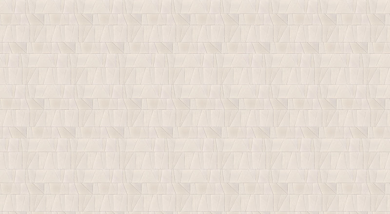 Papier peint panoramique plâtre Plaster Tiles Beige