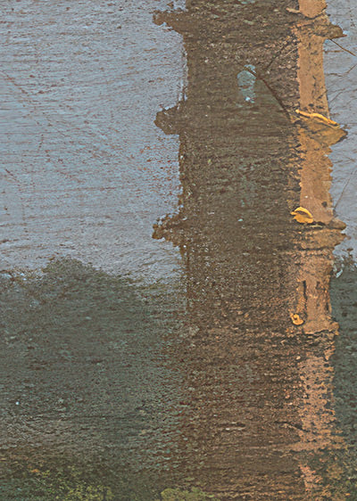 Echantillon papier peint panoramique Les Pagodes