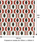 Papier peint année 70 Sofia