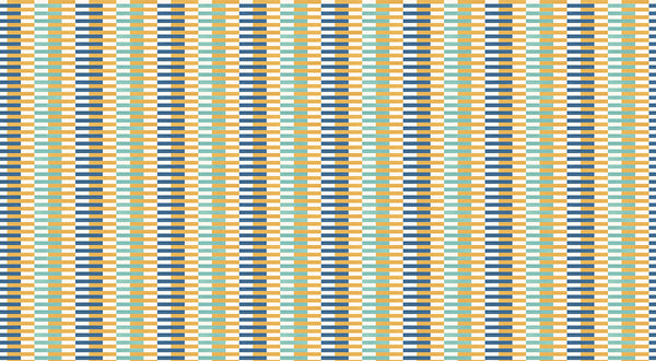 Papier peint panoramique Rayures Claudie Bleu Moutarde