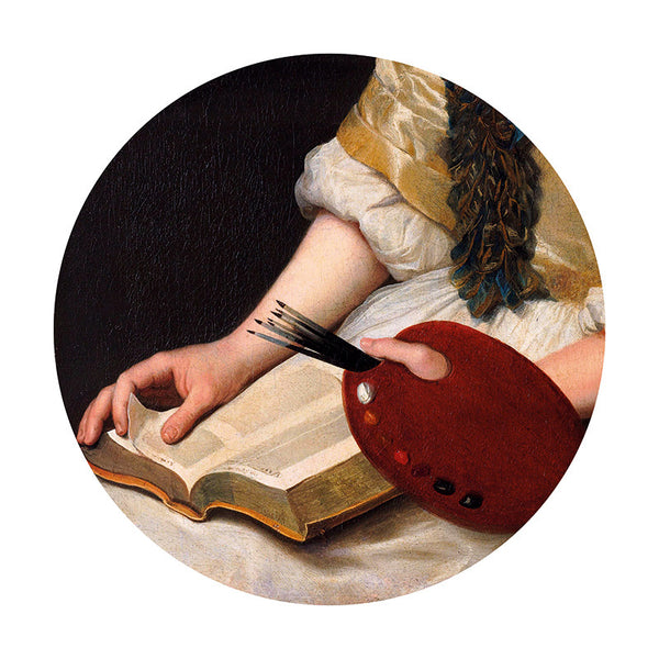 Papier Peint Adhésif Cercle - La Peintre