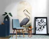 Papier Peint Adhésif Arche - Héron Cendré